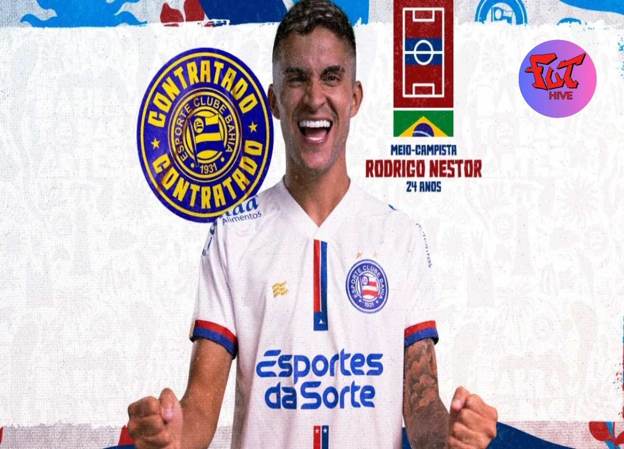 Bahia anuncia as contratações de Michel Araújo e Rodrigo Nestor