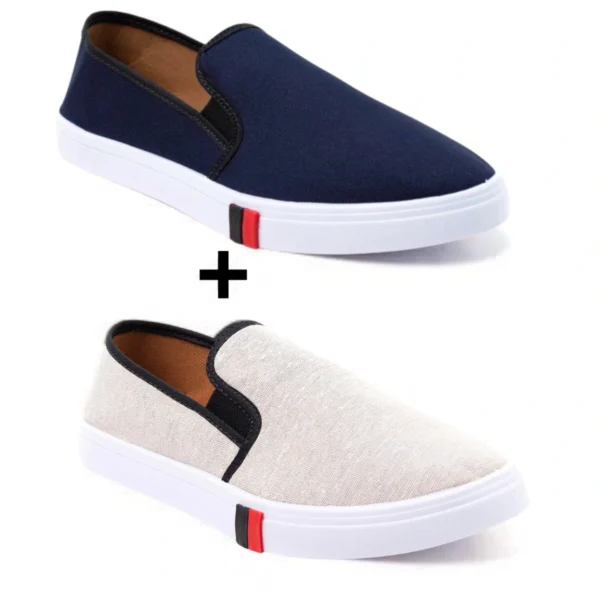 Kit 2 Tênis Iate Slip On - Imagem 5