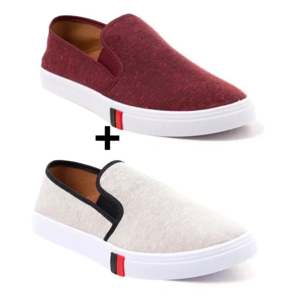 Kit 2 Tênis Iate Slip On - Imagem 2